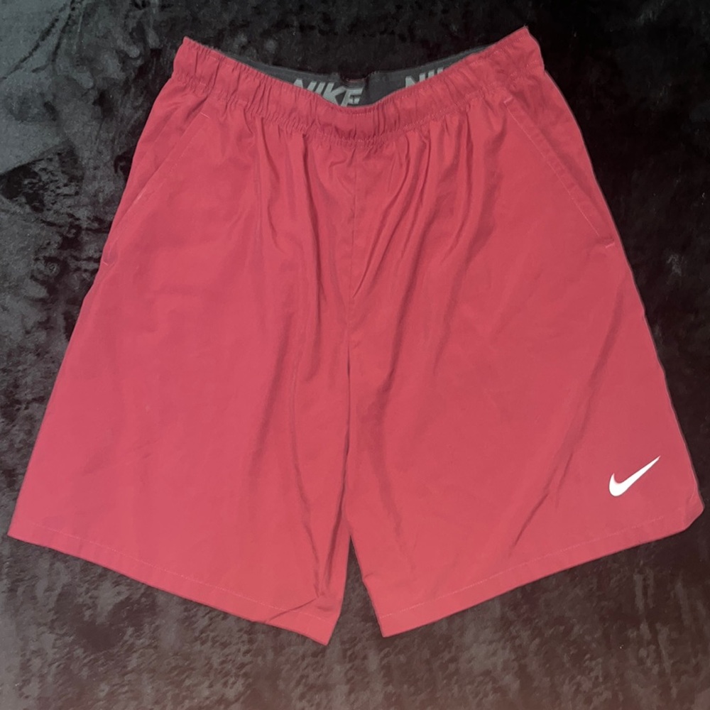 Nike Men's Red Sports Shorts
